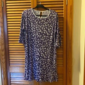 NWT Simply Vera Purple Floral Nightgown - Size L